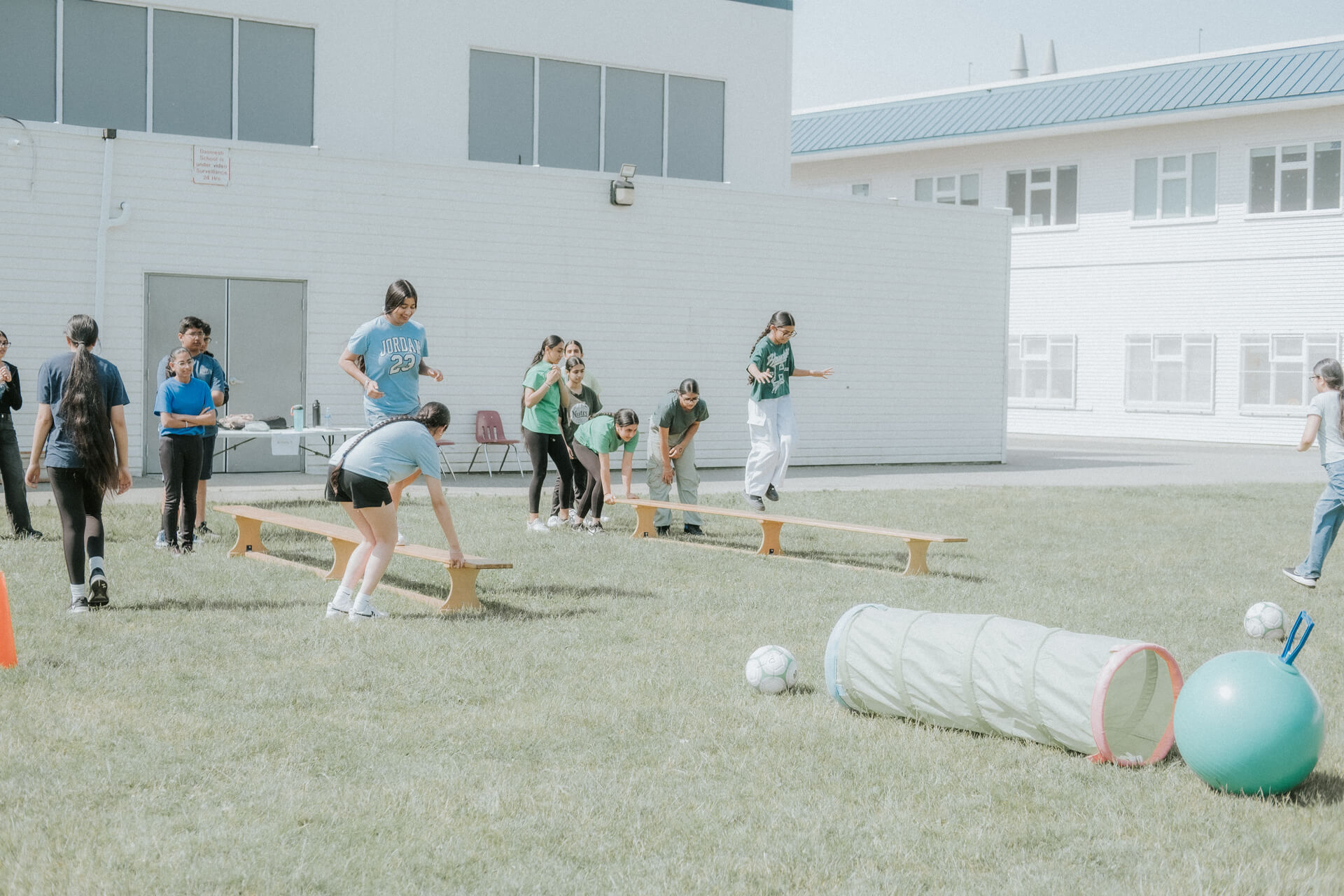 Spring Break Camp Students